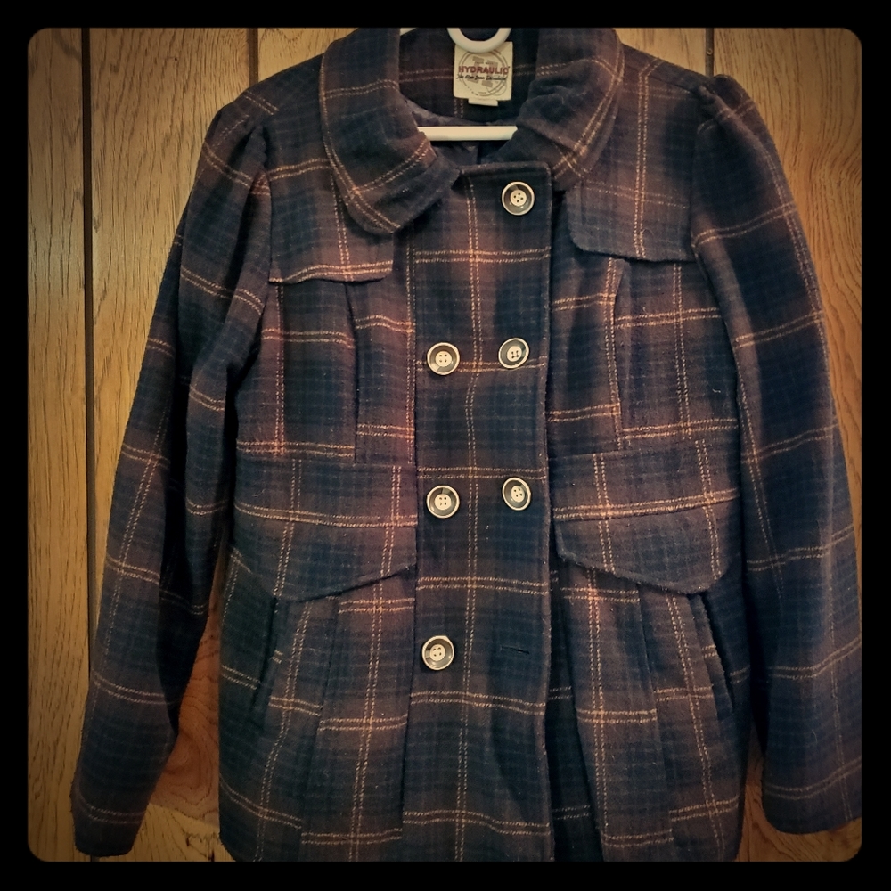 Brown Women's Front Button Coat